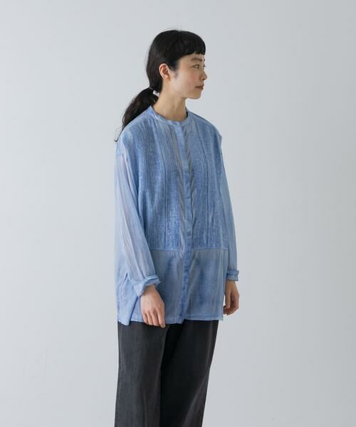 かぐれ / かぐれ シャツ・ブラウス | ピグメントダイボザムシャツ | 詳細4