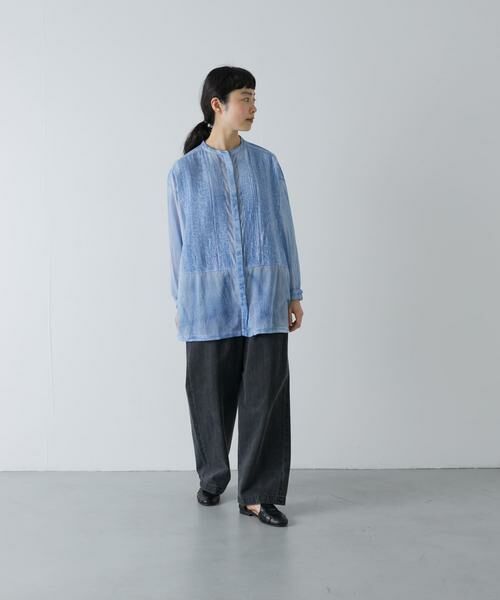 かぐれ / かぐれ シャツ・ブラウス | ピグメントダイボザムシャツ | 詳細5