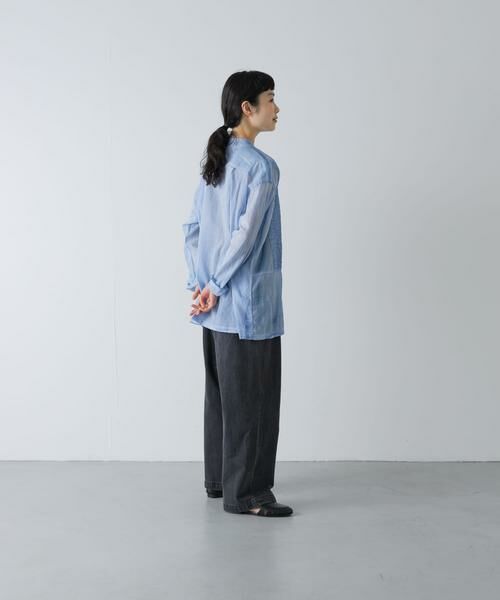 かぐれ / かぐれ シャツ・ブラウス | ピグメントダイボザムシャツ | 詳細6