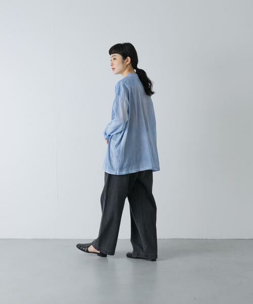かぐれ / かぐれ シャツ・ブラウス | ピグメントダイボザムシャツ | 詳細7