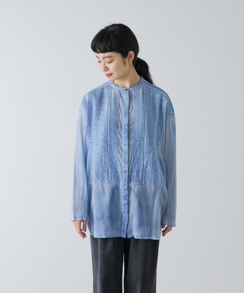 かぐれ / かぐれ シャツ・ブラウス | ピグメントダイボザムシャツ | 詳細8