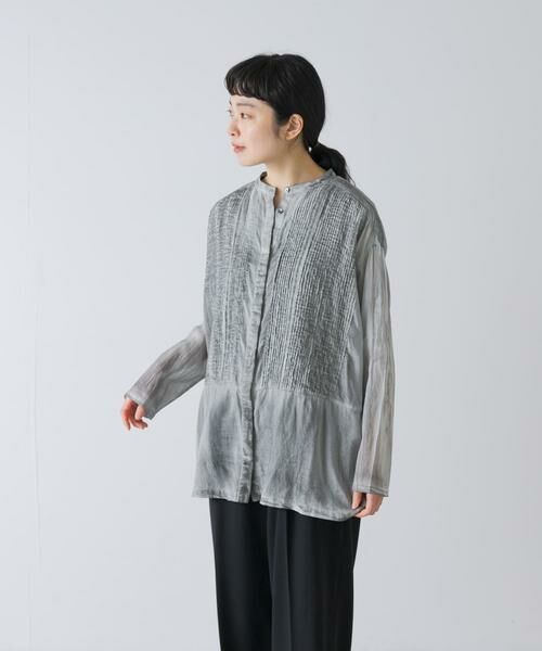 かぐれ / かぐれ シャツ・ブラウス | ピグメントダイボザムシャツ | 詳細21