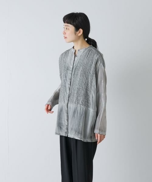 かぐれ / かぐれ シャツ・ブラウス | ピグメントダイボザムシャツ | 詳細22