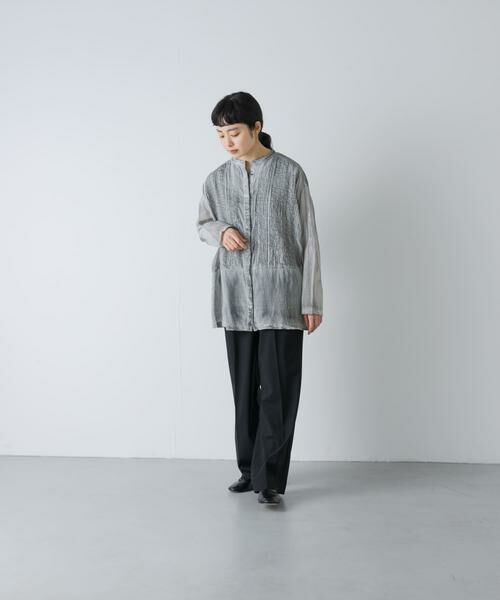 かぐれ / かぐれ シャツ・ブラウス | ピグメントダイボザムシャツ | 詳細23