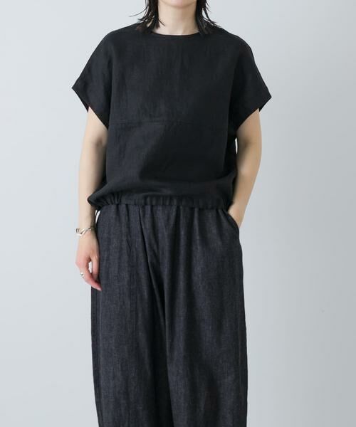 かぐれ / かぐれ シャツ・ブラウス | リネンサークルプルオーバー | 詳細1