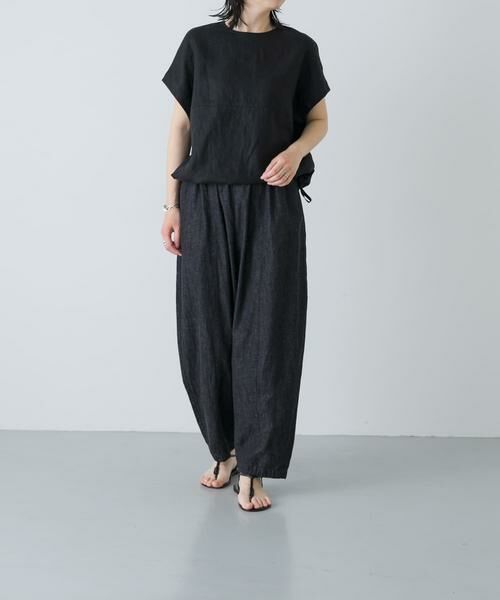 かぐれ / かぐれ シャツ・ブラウス | リネンサークルプルオーバー | 詳細4