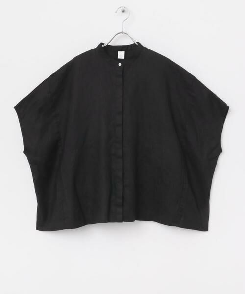 かぐれ / かぐれ シャツ・ブラウス | リネンスクエアケープシャツ | 詳細17