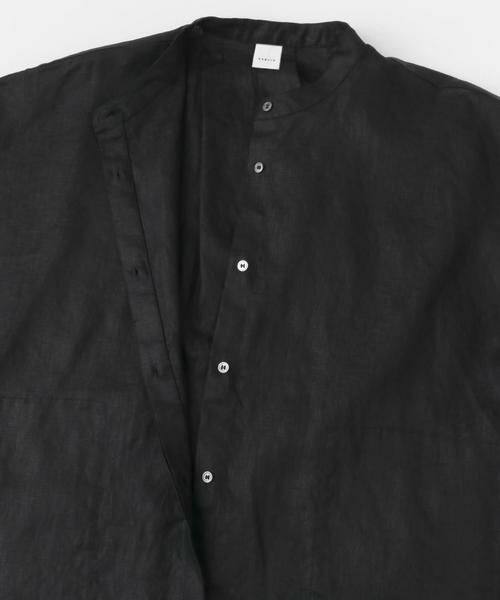 かぐれ / かぐれ シャツ・ブラウス | リネンスクエアケープシャツ | 詳細18