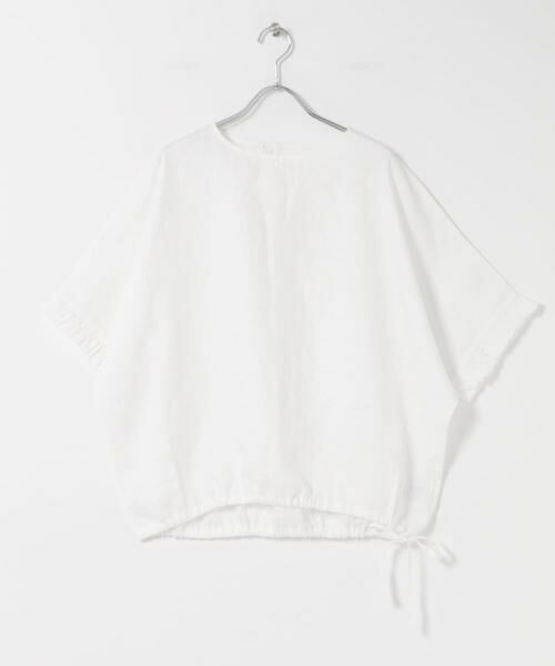 かぐれ / かぐれ シャツ・ブラウス | リネンフリルスリーブプルオーバー | 詳細14