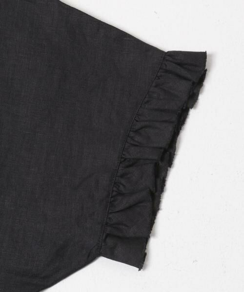 かぐれ / かぐれ シャツ・ブラウス | リネンフリルスリーブプルオーバー | 詳細24