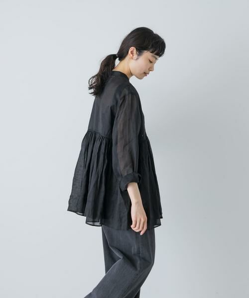 かぐれ / かぐれ シャツ・ブラウス | ラミーギャザーブラウス | 詳細3