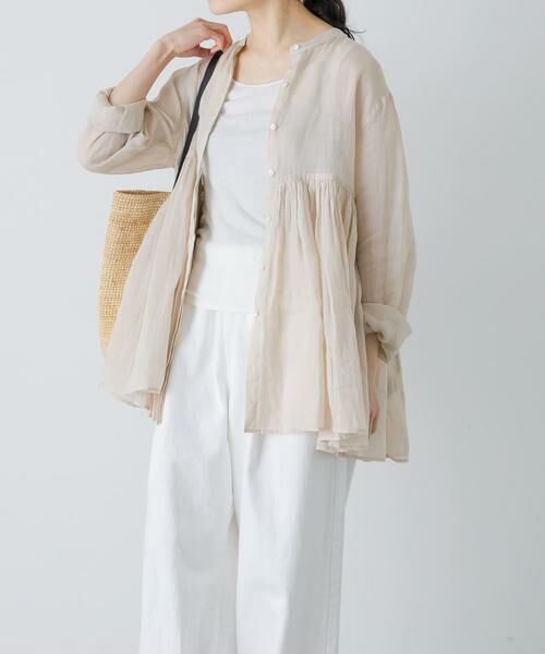 かぐれ / かぐれ シャツ・ブラウス | ラミーギャザーブラウス | 詳細13