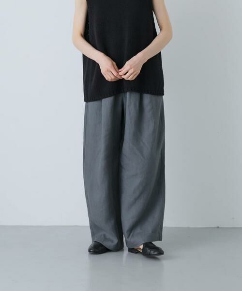かぐれ / かぐれ その他パンツ | リネンストレートイージーパンツ | 詳細4