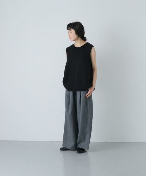 かぐれ / かぐれ その他パンツ | リネンストレートイージーパンツ | 詳細7
