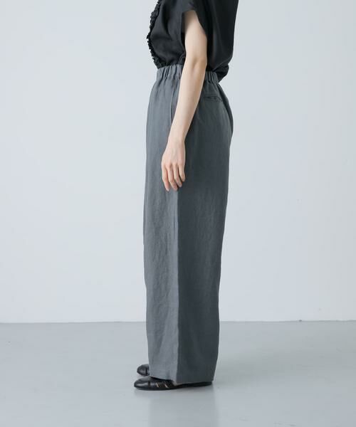 かぐれ / かぐれ その他パンツ | リネンストレートイージーパンツ | 詳細9