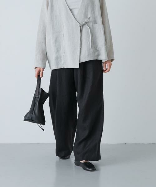 かぐれ / かぐれ その他パンツ | リネンストレートイージーパンツ | 詳細19
