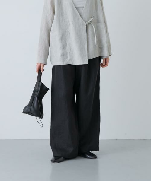 かぐれ / かぐれ その他パンツ | リネンストレートイージーパンツ | 詳細20