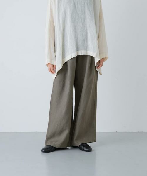 かぐれ / かぐれ その他パンツ | リネンストレートイージーパンツ | 詳細28