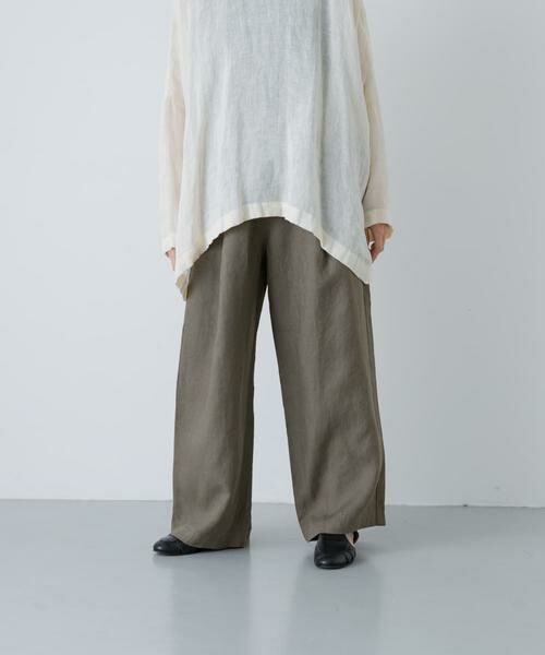 かぐれ / かぐれ その他パンツ | リネンストレートイージーパンツ | 詳細29