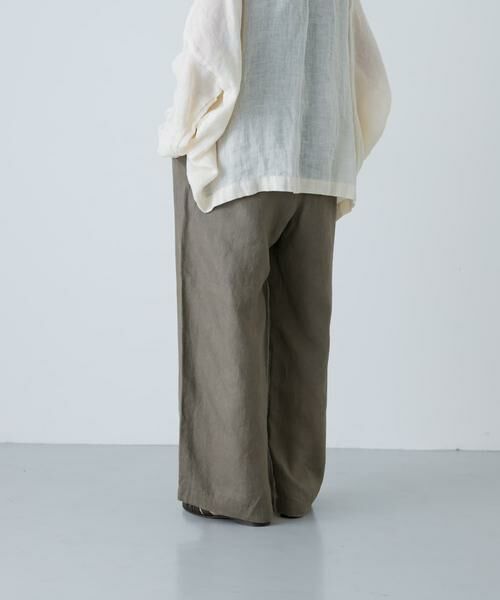 かぐれ / かぐれ その他パンツ | リネンストレートイージーパンツ | 詳細30