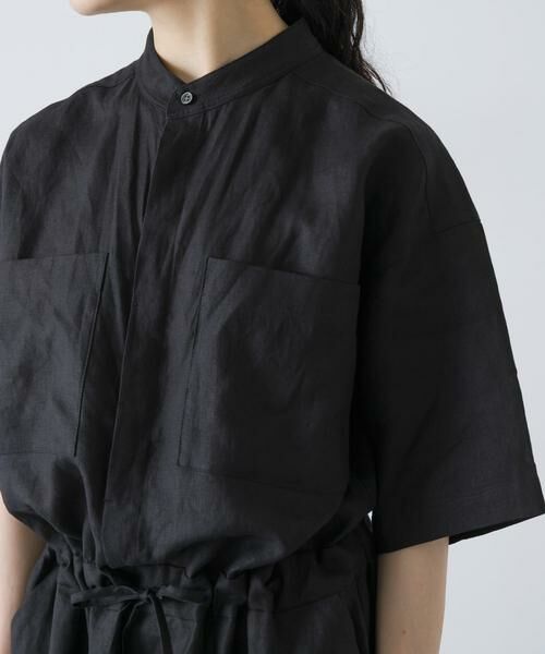 かぐれ / かぐれ サロペット・オールインワン | リネンハーフスリーブオールインワン | 詳細11