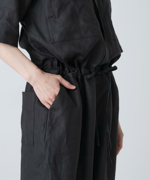 かぐれ / かぐれ サロペット・オールインワン | リネンハーフスリーブオールインワン | 詳細12