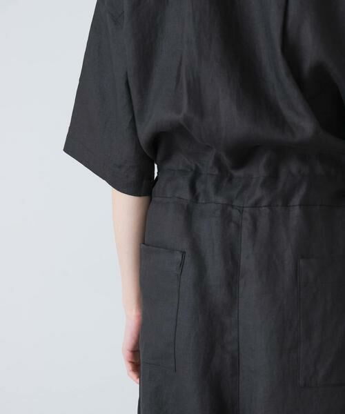 かぐれ / かぐれ サロペット・オールインワン | リネンハーフスリーブオールインワン | 詳細13