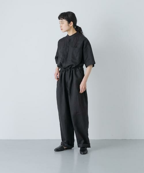 かぐれ / かぐれ サロペット・オールインワン | リネンハーフスリーブオールインワン | 詳細6