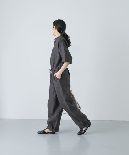 かぐれ / かぐれ サロペット・オールインワン | リネンハーフスリーブオールインワン | 詳細23