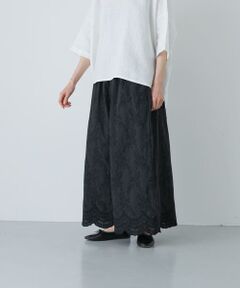 かぐれ / かぐれ その他パンツ | エンブロイダリーギャザーパンツ