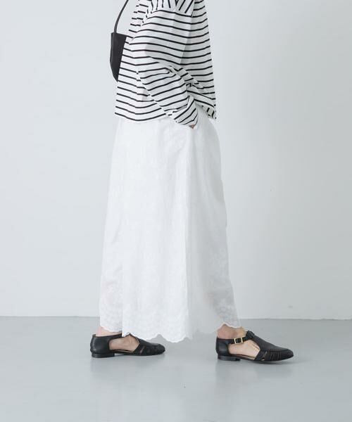 かぐれ / かぐれ その他パンツ | エンブロイダリーギャザーパンツ | 詳細1