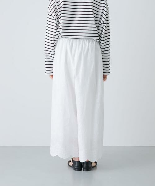 かぐれ / かぐれ その他パンツ | エンブロイダリーギャザーパンツ | 詳細10