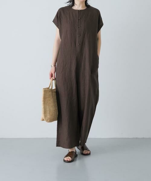 かぐれ / かぐれ サロペット・オールインワン | 『2サイズ展開』リネンオールインワン | 詳細13