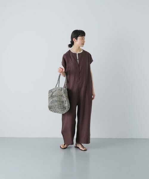 かぐれ / かぐれ サロペット・オールインワン | 『2サイズ展開』リネンオールインワン | 詳細23