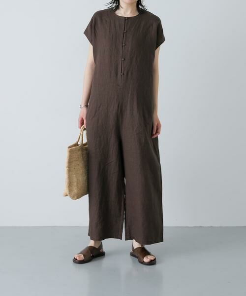 かぐれ / かぐれ サロペット・オールインワン | 『2サイズ展開』リネンオールインワン | 詳細14