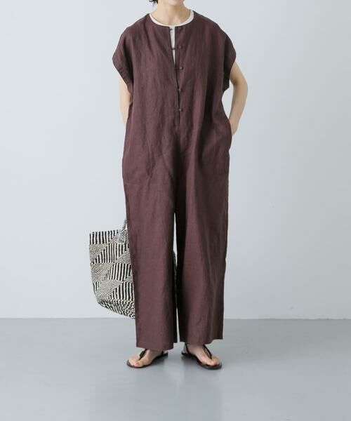 かぐれ / かぐれ サロペット・オールインワン | 『2サイズ展開』リネンオールインワン | 詳細21