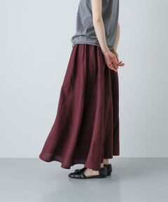 かぐれ / かぐれ スカート | リネンフレアスカート