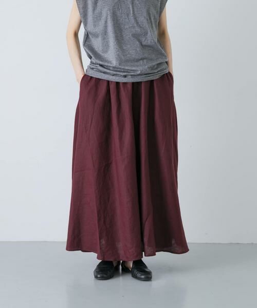 かぐれ / かぐれ スカート | リネンフレアスカート | 詳細1