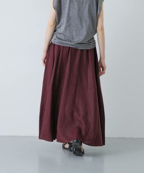 かぐれ / かぐれ スカート | リネンフレアスカート | 詳細3