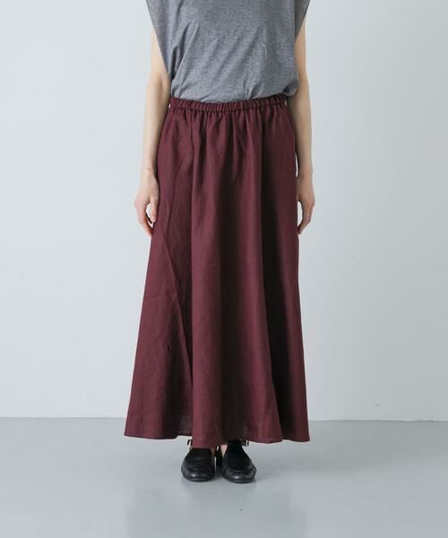かぐれ / かぐれ スカート | リネンフレアスカート | 詳細7