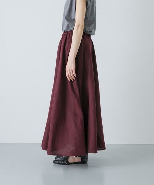 かぐれ / かぐれ スカート | リネンフレアスカート | 詳細8