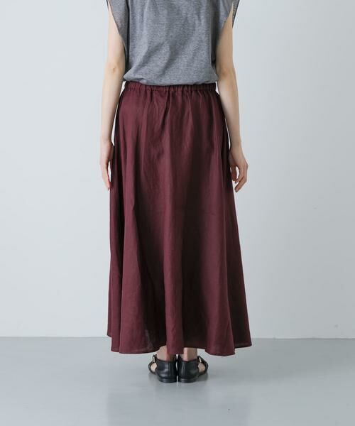 かぐれ / かぐれ スカート | リネンフレアスカート | 詳細9
