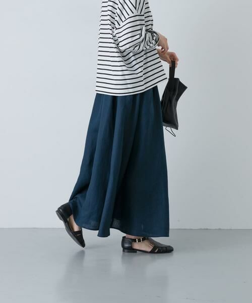 かぐれ / かぐれ スカート | リネンフレアスカート | 詳細16