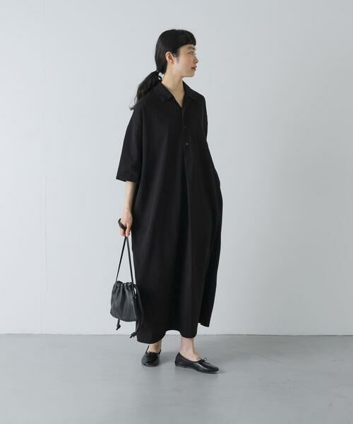 かぐれ / かぐれ ワンピース | 『2サイズ展開』オープンカラーカットワンピース | 詳細3