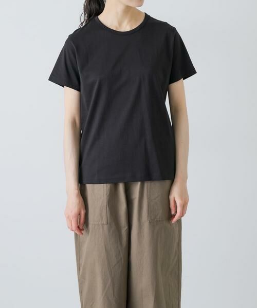かぐれ / かぐれ Tシャツ | handvaerk　CREW NECK T-SHIRT（ブラック）
