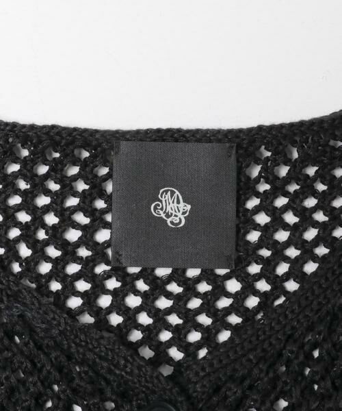 かぐれ / かぐれ ベスト | maison de soil　LINEN OPENWORK KNIT VEST | 詳細16