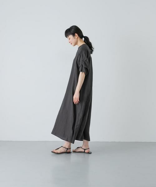 かぐれ / かぐれ ワンピース | TICCA　リネンツイストスリーブワンピース | 詳細5