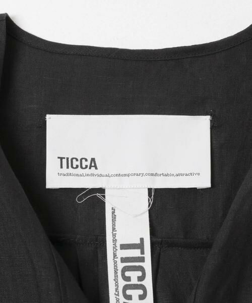 かぐれ / かぐれ ワンピース | TICCA　リネンツイストスリーブワンピース | 詳細19