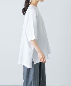 オーバークルーネックカットソー