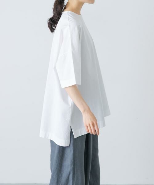 かぐれ / かぐれ Tシャツ | オーバークルーネックカットソー（オフホワイト）